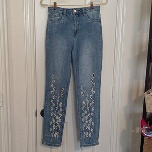 Joseph Ribkoff Embllished Jeans, Womens' Size 6